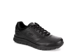 Skechers Mens Nampa Slip Resistant Work Shoe - Black