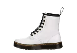 Dr. Martens Dr.martens Womens Zavala Combat Boot - White -Shoe Shop US 01 330184 03