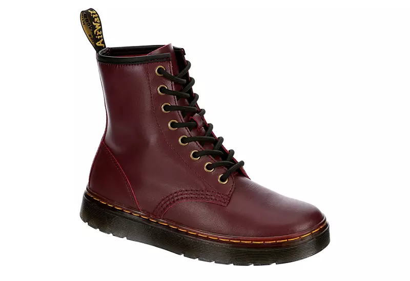 Dr. Martens Dr.martens Womens Zavala Combat Boot - Red 3 Dr. Martens Dr.martens Womens Zavala Combat Boot - Red