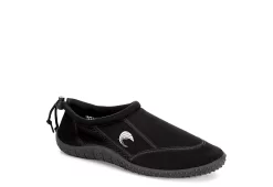 Island Surf Mens Splash Slip On Water Shoe - Black
