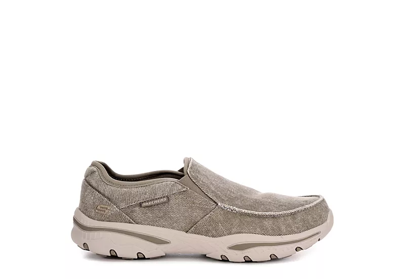 Skechers Mens Moseco Slip On Sneaker - Taupe 4 Skechers Mens Moseco Slip On Sneaker - Taupe - Image 2