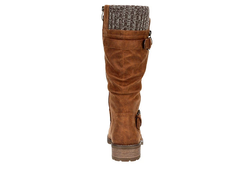 Xappeal Womens Chelsey Tall Boot - Brown 7 Xappeal Womens Chelsey Tall Boot - Brown - Image 5