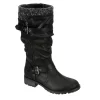 Xappeal Womens Chelsey Tall Boot - Black 1 Xappeal Womens Chelsey Tall Boot - Black -Shoe Shop US 01 340088 00