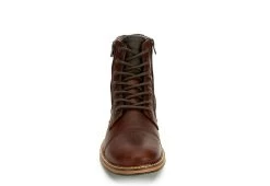 Franco Fortini Mens Dalton Lace-up Boot - Brown -Shoe Shop US 01 354116 02