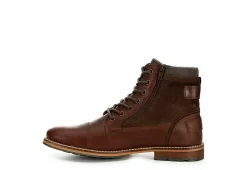 Franco Fortini Mens Dalton Lace-up Boot - Brown -Shoe Shop US 01 354116 03