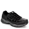 Skechers Mens 77055 Steel Toe Work Shoe - Black