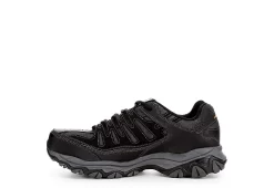Skechers Mens 77055 Steel Toe Work Shoe - Black -Shoe Shop US 01 355057 03