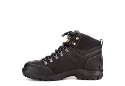 Caterpillar Mens Threshold Waterproof Steel Toe Work Boot - Black -Shoe Shop US 01 355060 03