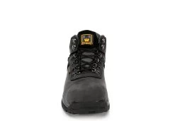 Work Master Mens Colorado Steel Toe Work Boot - Black -Shoe Shop US 01 355061 02