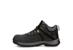 Work Master Mens Colorado Steel Toe Work Boot - Black -Shoe Shop US 01 355061 03