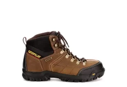 Caterpillar Mens Threshold Waterproof Steel Toe Work Boot - Brown 10 Caterpillar Mens Threshold Waterproof Steel Toe Work Boot - Brown -Shoe Shop US 01 355062 01