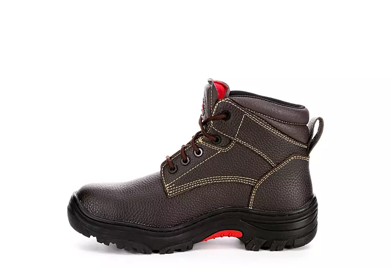 Skechers Mens Burgin-tarlac Steel Toe Work Boot - Brown 6 Skechers Mens Burgin-tarlac Steel Toe Work Boot - Brown - Image 4