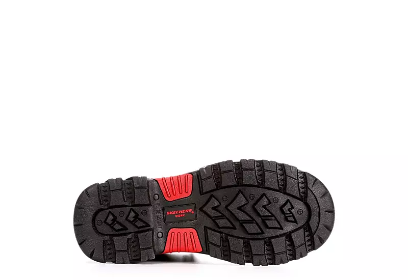 Skechers Mens Burgin-tarlac Steel Toe Work Boot - Brown 9 Skechers Mens Burgin-tarlac Steel Toe Work Boot - Brown - Image 7