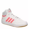 Adidas Womens Hoops 3.0 Mid Top Sneaker - White