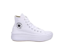 Converse Womens Chuck Taylor All Star Move High Top Sneaker - White 10 Converse Womens Chuck Taylor All Star Move High Top Sneaker - White -Shoe Shop US 01 400794 01