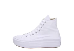 Converse Womens Chuck Taylor All Star Move High Top Sneaker - White 12 Converse Womens Chuck Taylor All Star Move High Top Sneaker - White -Shoe Shop US 01 400794 03