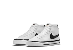 Nike Womens Court Legacy Mid Sneaker - White