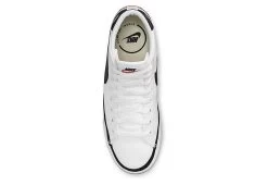 Nike Womens Court Legacy Mid Sneaker - White -Shoe Shop US 01 400889 04