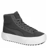 Puma Womens Kaia High Top Platform Sneaker - Dark Grey -Shoe Shop US 01 401233 00