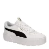 Puma Womens Karmen Rebelle Platform Sneaker - White