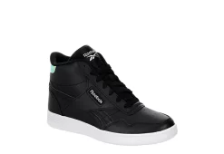Reebok Womens Club High Top Sneaker - Black