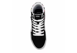 Vans Womens Filmore High Top Sneaker - Black -Shoe Shop US 01 401265 05