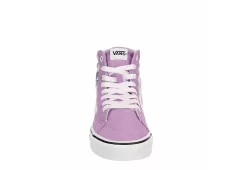 Vans Womens Filmore High Top Sneaker - Purple -Shoe Shop US 01 401284 02