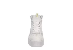 Puma Womens Karmen Rebelle Mid Sneaker - White -Shoe Shop US 01 401295 02