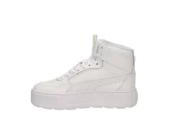Puma Womens Karmen Rebelle Mid Sneaker - White -Shoe Shop US 01 401295 03