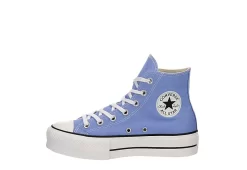 Converse Womens Chuck Taylor All Star High Top Platform Sneaker - Light Blue -Shoe Shop US 01 401339 03