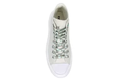 Converse Womens Chuck Taylor All Star Move High Top Sneaker - Bone -Shoe Shop US 01 401340 05