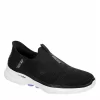 Skechers Womens Go Walk 6 Quick Fit Slip-ins Walking Shoe - Black -Shoe Shop US 01 401389 00