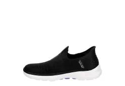 Skechers Womens Go Walk 6 Quick Fit Slip-ins Walking Shoe - Black -Shoe Shop US 01 401389 03