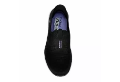 Skechers Womens Go Walk 6 Quick Fit Slip-ins Walking Shoe - Black -Shoe Shop US 01 401389 05