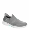 Skechers Womens Go Walk 6 Quick Fit Slip-ins Walking Shoe - Grey -Shoe Shop US 01 401390 00