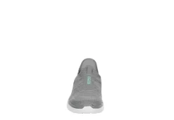 Skechers Womens Go Walk 6 Quick Fit Slip-ins Walking Shoe - Grey 11 Skechers Womens Go Walk 6 Quick Fit Slip-ins Walking Shoe - Grey -Shoe Shop US 01 401390 02