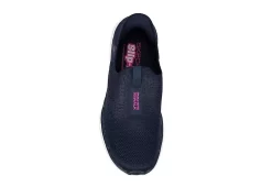 Skechers Womens Go Walk 6 Quick Fit Slip-ins Walking Shoe - Navy -Shoe Shop US 01 401391 05