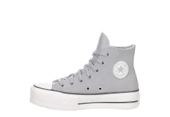 Converse Womens Chuck Taylor All Star High Top Platform Sneaker - Pale Grey -Shoe Shop US 01 401481 03