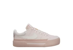 Nike Womens Court Legacy Lift Sneaker - Pale Pink