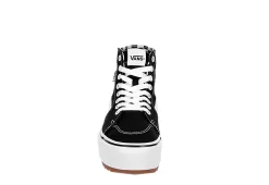 Vans Womens Filmore High Top Tapered Platform Sneaker - Black -Shoe Shop US 01 401517 02