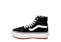 Vans Womens Filmore High Top Tapered Platform Sneaker - Black -Shoe Shop US 01 401517 03