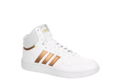 Adidas Womens Hoops 3.0 Sneaker - White