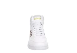 Adidas Womens Hoops 3.0 Sneaker - White -Shoe Shop US 01 401581 02