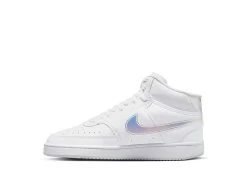 Nike Womens Court Vision Mid Sneaker - White -Shoe Shop US 01 401631 02