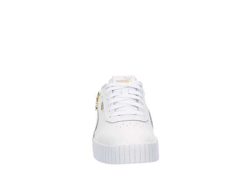 Puma Womens Carina 2.0 Charm Sneaker - White 5 Puma Womens Carina 2.0 Charm Sneaker - White - Image 3