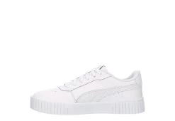 Puma Womens Carina 2.0 Charm Sneaker - White 12 Puma Womens Carina 2.0 Charm Sneaker - White -Shoe Shop US 01 401669 03