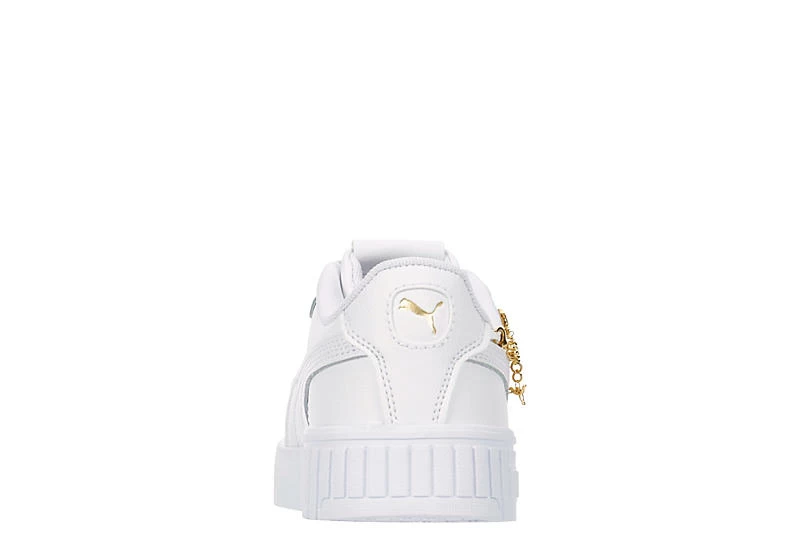 Puma Womens Carina 2.0 Charm Sneaker - White 7 Puma Womens Carina 2.0 Charm Sneaker - White - Image 5