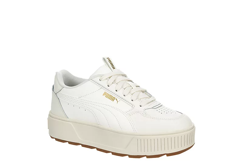 Puma Womens Karmen Rebelle Platform Sneaker - Off White 3 Puma Womens Karmen Rebelle Platform Sneaker - Off White