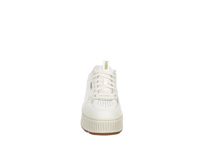 Puma Womens Karmen Rebelle Platform Sneaker - Off White 5 Puma Womens Karmen Rebelle Platform Sneaker - Off White - Image 3