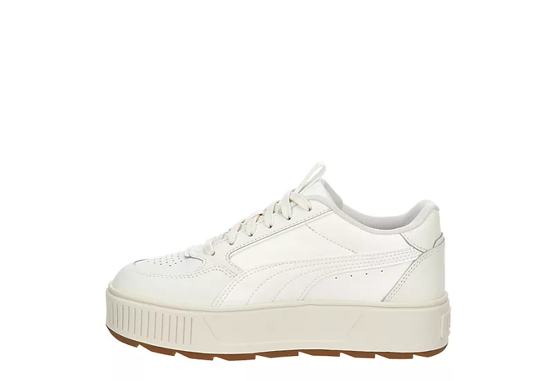Puma Womens Karmen Rebelle Platform Sneaker - Off White 6 Puma Womens Karmen Rebelle Platform Sneaker - Off White - Image 4